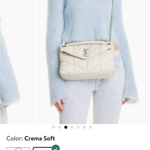 YSL Small Lou Leather puffer bag, Authentic in great condition. Comes w dust bag - Picture 12 of 12